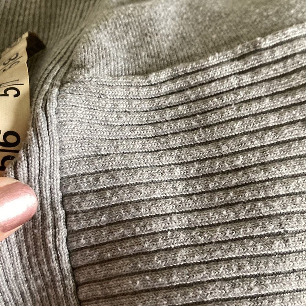 Emily Rose Light Grey Cardigan, Size S - Picture 10 of 10